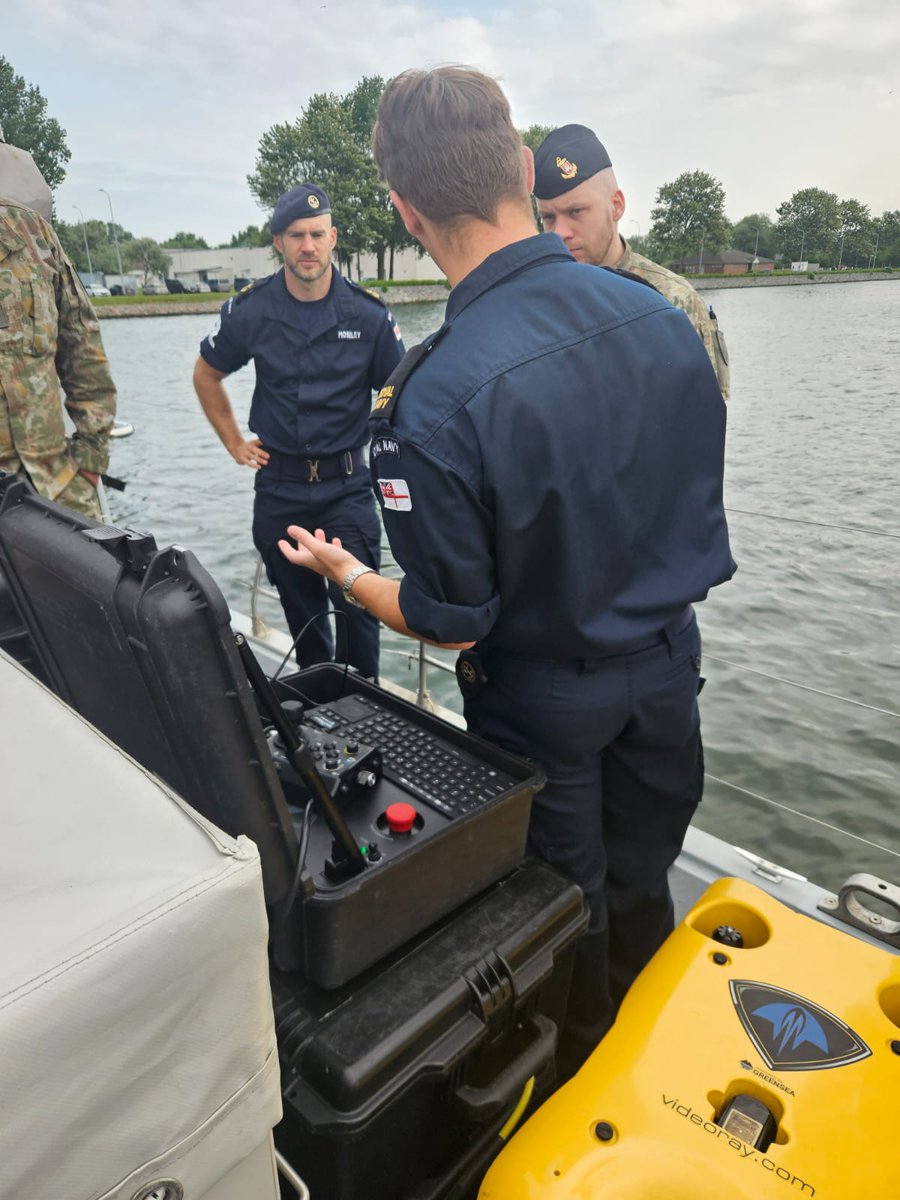 HMS_Smiter's tweet image. 2 Days into BALTOPS25, HMS SMITER and @HMSExample have embarked @RN_MTXG and are ready to support MCM training. Having already completed the PHOTEX and a VDR demo with @Lithuanian_NAVY, we will keep you posted with what we get up to!