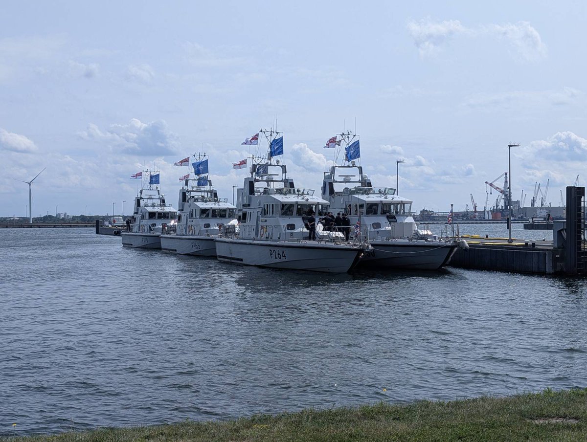 HMS_Smiter's tweet image. 2 Days into BALTOPS25, HMS SMITER and @HMSExample have embarked @RN_MTXG and are ready to support MCM training. Having already completed the PHOTEX and a VDR demo with @Lithuanian_NAVY, we will keep you posted with what we get up to!