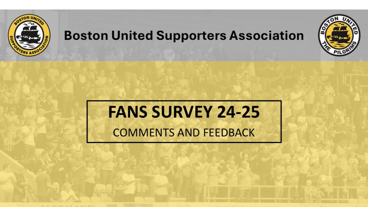 busabufc's tweet image. During the survey we asked supporters for their views on how we could better receive feedback on an ongoing basis. Several supporters made suggestions, along with some general questions, ideas and feedback. We want to try and provide a response on as many as possible and have…