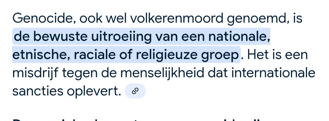 Ahum, volgens mij roep je in de laatste zin op tot een genocide 🤔

Met je morele plicht.

Volgens mij is je morele kompas behoorlijk stuk.