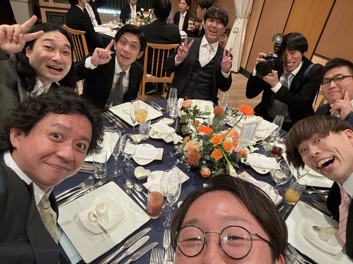 nozawa1224's tweet image. 川北の結婚式の中にある