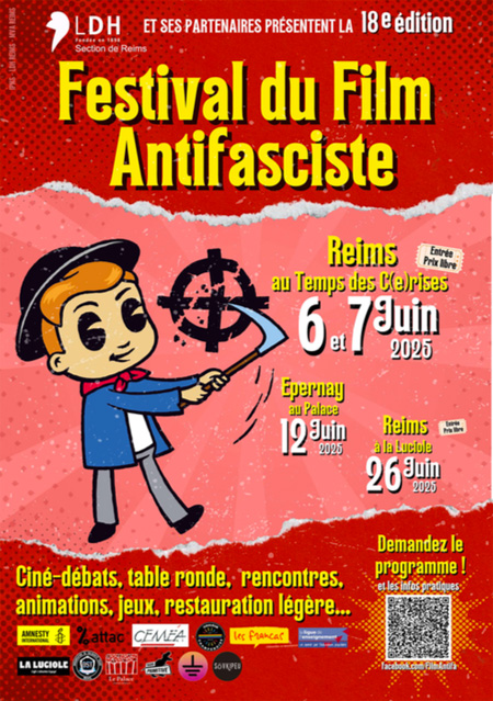 OST_Reims's tweet image. On vous retrouve cette aprem au Festival du Film Antifa !!!