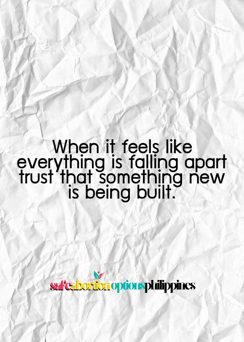 abortionpillsRx's tweet image. Remember that it’s just the universe clearing the way for something better. 💚💙❤️

#pregnancyguide #familyplanning #misoprostol #abortionpills #cytotec #abortionrights #WomensHealth