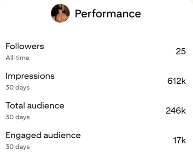 Sidharth II सिद्धार्थ (@sidharthgehlot) on Twitter photo 30-day review 🌿
• opened a new IG account
• started scheduling old + new posts
• linked Pinterest via <a href="/postbridge_/">post bridge</a> (took 2 mins)
results?
→ +740 IG followers
→ 6.1L monthly views on Pinterest
→ +25 Pinterest followers (without opening the app)
quiet systems > loud 30-day review 🌿
• opened a new IG account
• started scheduling old + new posts
• linked Pinterest via <a href="/postbridge_/">post bridge</a> (took 2 mins)
results?
→ +740 IG followers
→ 6.1L monthly views on Pinterest
→ +25 Pinterest followers (without opening the app)
quiet systems > loud