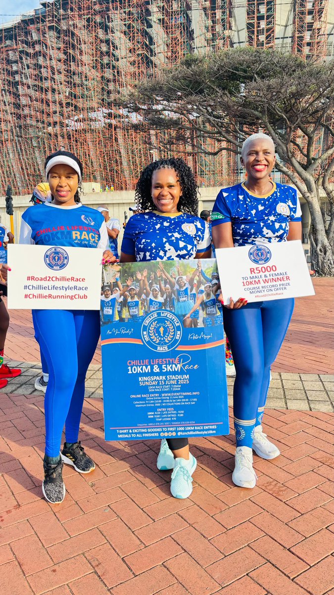 ChillieRunners's tweet photo. Comrades Marathon Shake-Out Run ππΎππΎββοΈ
Did someone say recovery? π
Donβt forget to enter the #ChillieLifestyle10km β recovery run happening on 15 June 2025.
The vibes? Immaculate.
The comeback? Stronger than ever! πͺπΎ
See you on the road! π£οΈ
#ChillieRunners #ComradesRecoveryRun https://t.co/qo2DMr2eqh