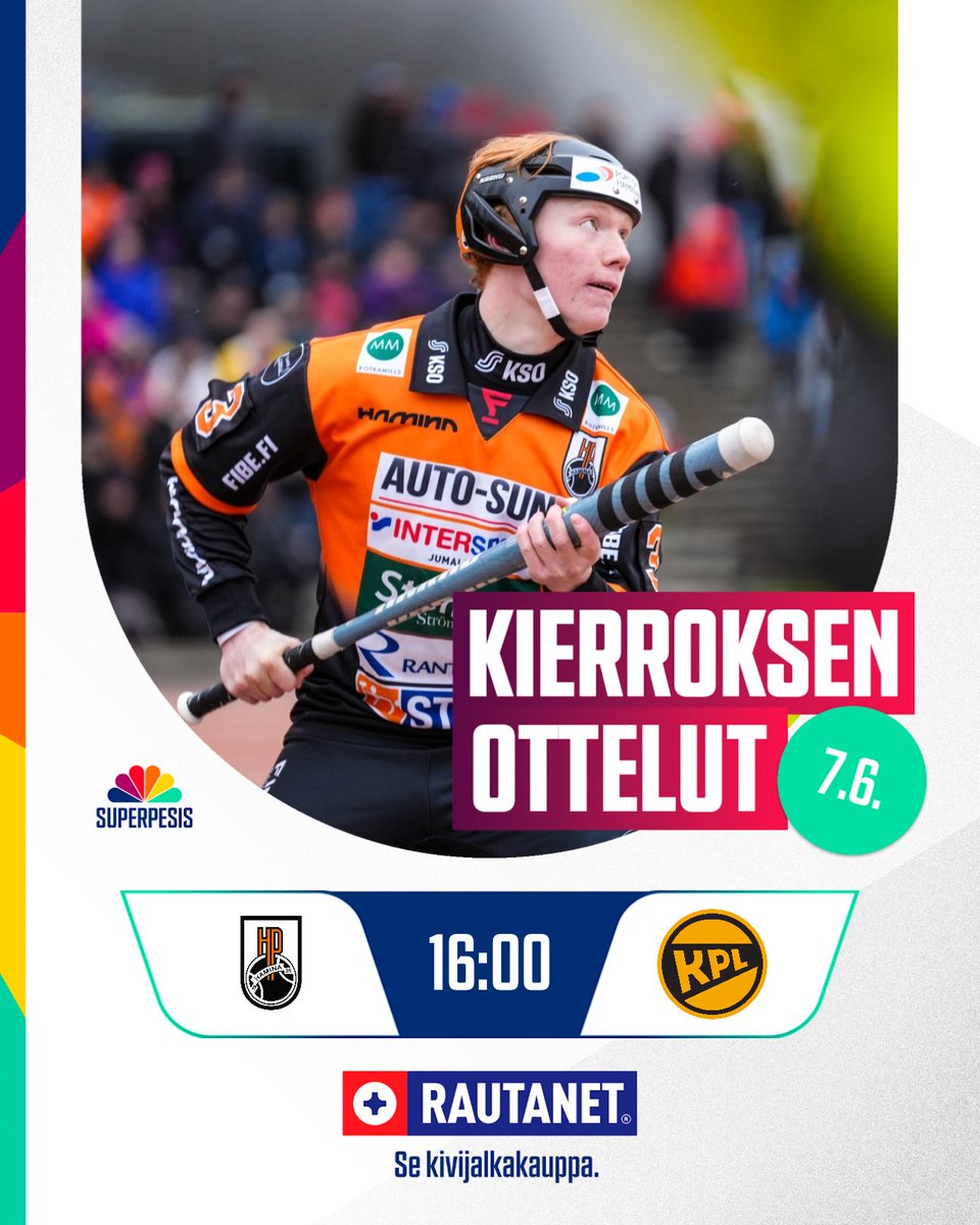 Superpesis (@superpesis) on Twitter photo Haminan Palloilijat saa tänään Vallikentälle vieraakseen Kouvolan Pallonlyöjät! Kierroksen ottelut tarjoaa Rautanet.
#pesis #superpesis #ruutu <a href="/RuutuUrheilu/">Ruutu Urheilu</a> Haminan Palloilijat saa tänään Vallikentälle vieraakseen Kouvolan Pallonlyöjät! Kierroksen ottelut tarjoaa Rautanet.
#pesis #superpesis #ruutu <a href="/RuutuUrheilu/">Ruutu Urheilu</a>