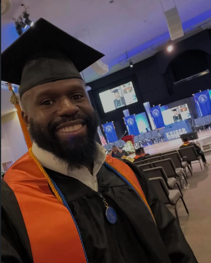 Do you guys remember Apollo Crews? Well he just graduated from university 🎓🎉