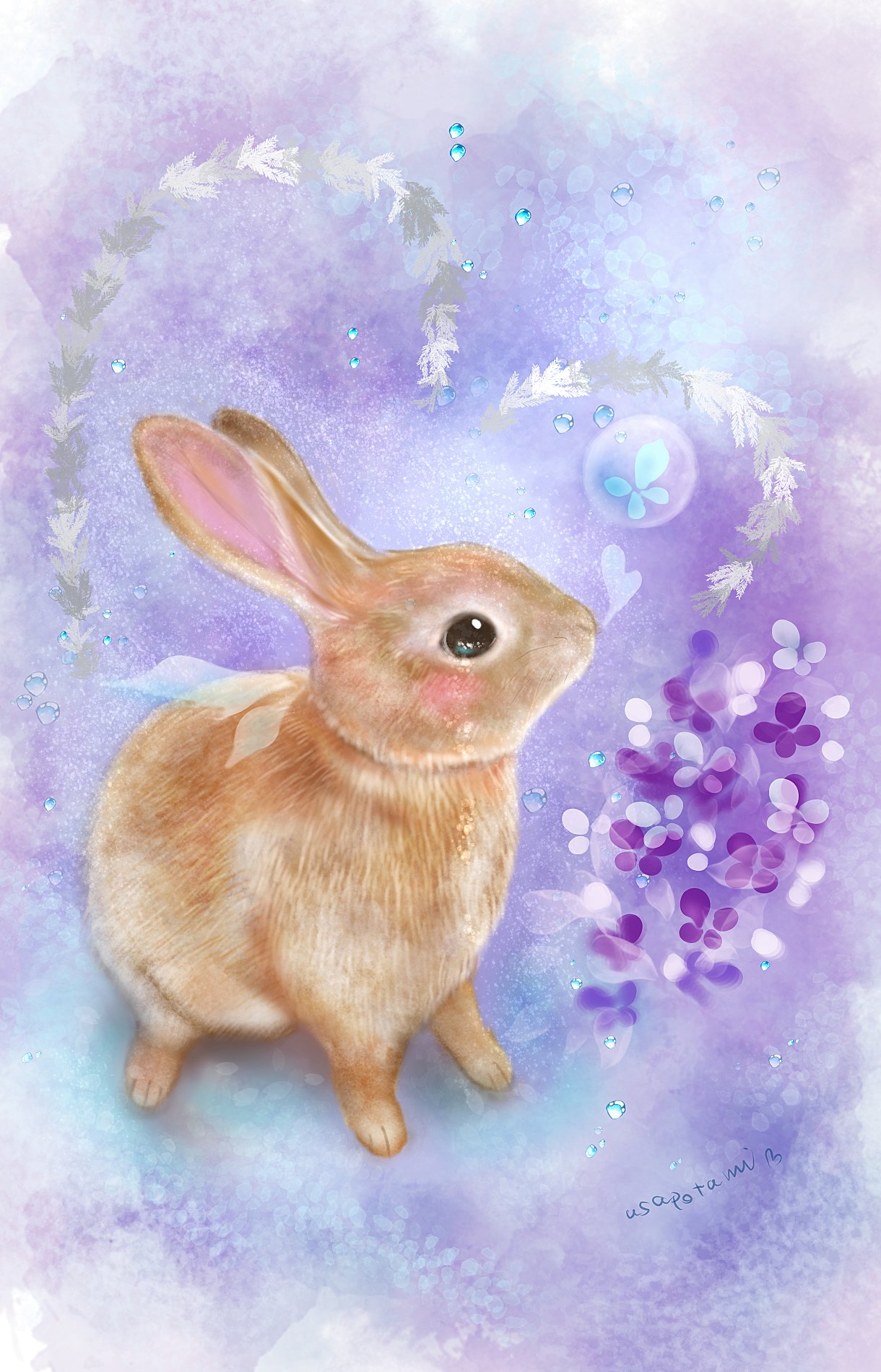 🐇うサぽたみ.mꕤ (@usapotami_art) / X