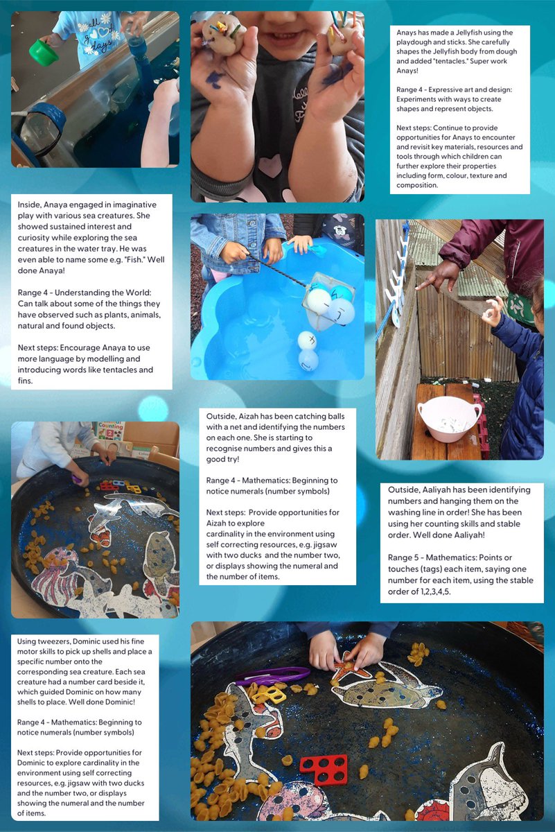 EYTeamHovingham's tweet photo. Snapshot of learning from Nursery…
Using our new 📕, children have been learning &amp; thinking about jellyfish.
We’re using short rhymes to discover a new sea creature each week 🪼🐙🐋🐢🐠🦈
Click on the link to 👀 &amp; listen 👂🏻 to the rhymes at home:
https://t.co/Xqi491SoqP https://t.co/Eo0MS864MB