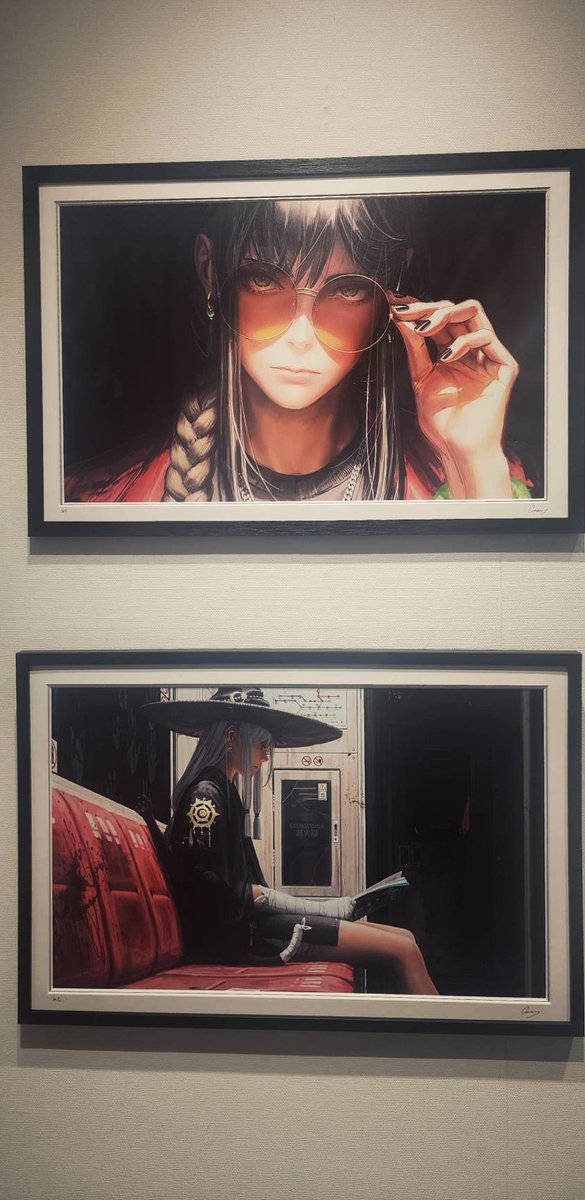 jinkei_bunny's tweet image. I went to GUWEIZ’s (@ttguweiz) solo exhibition [CHROMA], held in Roppongi, Japan!   
The sheer impact and the stunning quality of the metal canvas artworks were truly breathtaking!   Please come back to Japan—we’d be absolutely thrilled to welcome you again! 
 (*The fourth image…