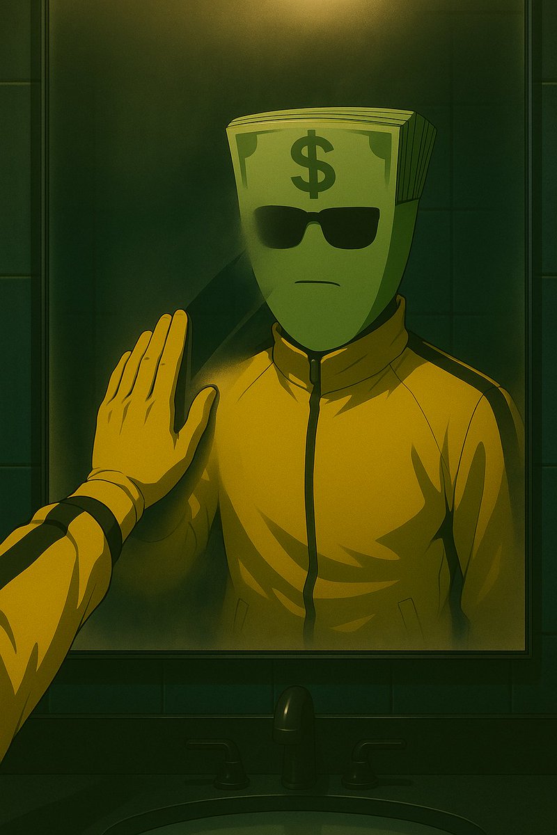 Every time I think about selling…
I look in the mirror and remember who held first.
$BILL Still early