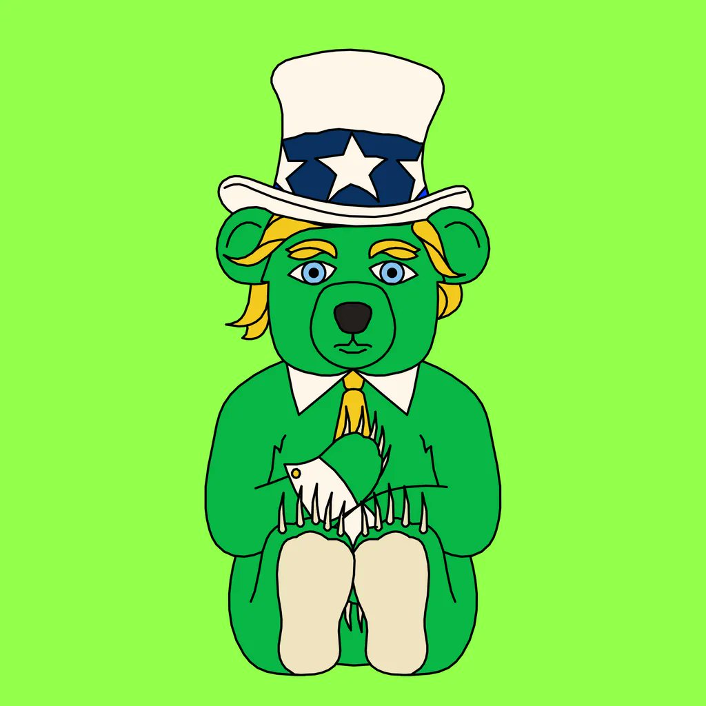 Just so everyone knows, Trumpy Bear has support bought $TRUMPY to support the price and Trumpy Bears to support the floor from day 1 using almost all the funds left over from the first NFT collection. 

The ones that have dumped on the token have nothing to do with Trumpy Bear