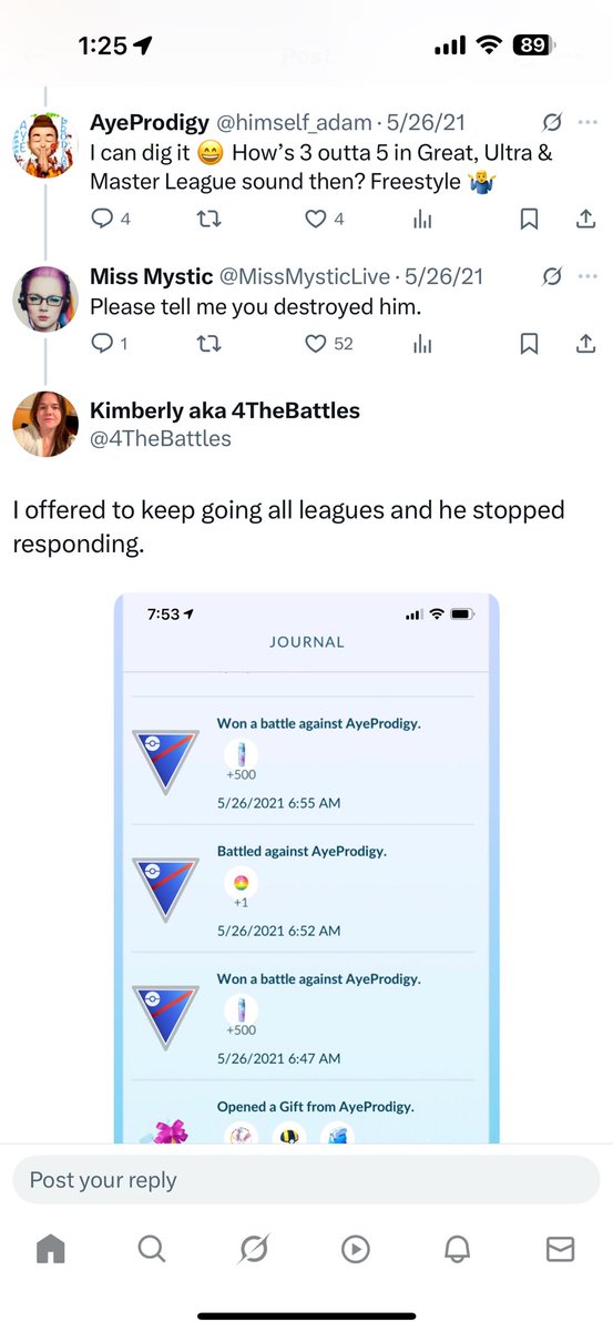 Kimberly aka 4TheBattles tweet media