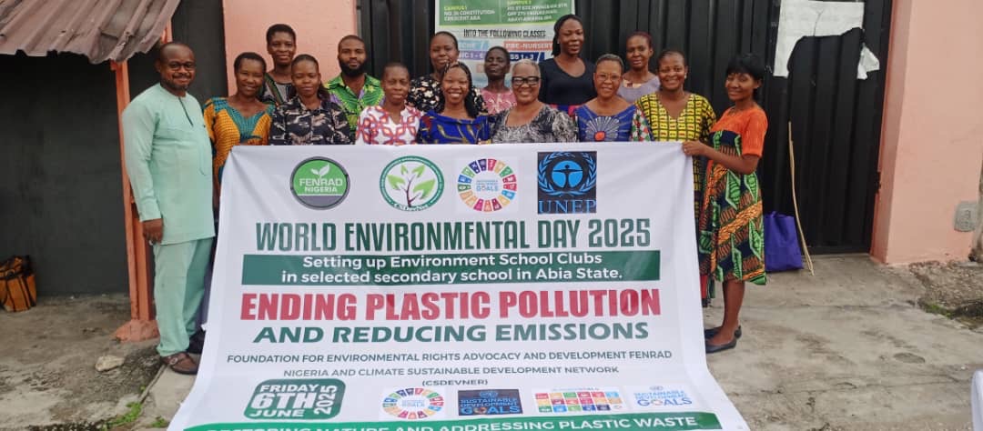 @NCSFPAS (@ncsfpas) on Twitter photo In commemoration of World ##Environment Day, <a href="/CSDevNet1/">Climate & Sustainable Development Network</a> in collaboration with <a href="/FENRADNIGERIA/">FENRAD NIGERIA</a>, established environmental clubs in schools across Abia State, Nigeria🇳🇬.
This initiative aims to build climate consciousness among young people and empower them for the future🌍🌿🌿 In commemoration of World ##Environment Day, <a href="/CSDevNet1/">Climate & Sustainable Development Network</a> in collaboration with <a href="/FENRADNIGERIA/">FENRAD NIGERIA</a>, established environmental clubs in schools across Abia State, Nigeria🇳🇬.
This initiative aims to build climate consciousness among young people and empower them for the future🌍🌿🌿