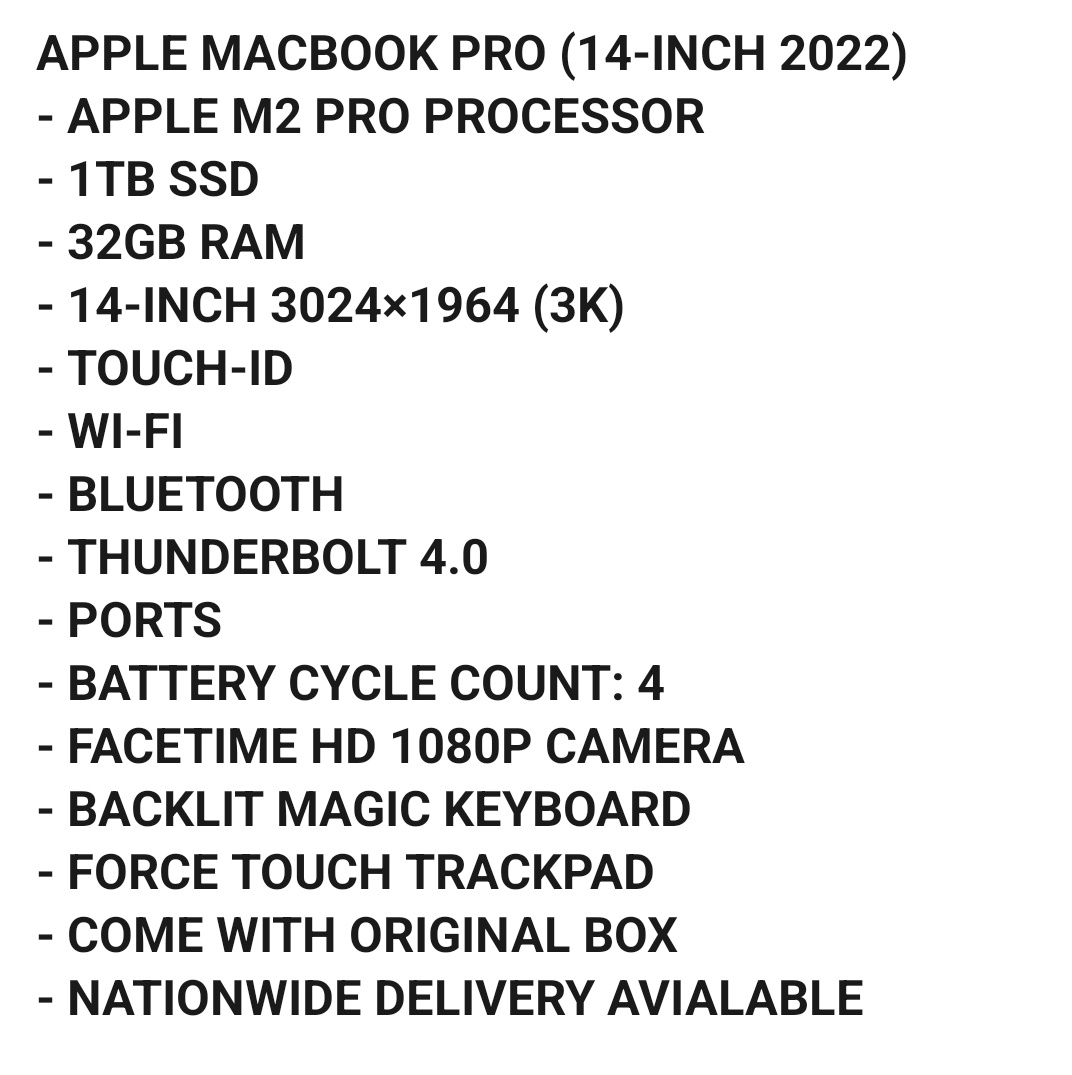 sp_wonders's tweet image. #907,500🏷️
If you're interested DM or call wa.me/2349030684851

#BusinessAsUsual #laptop #Applemacbookpro