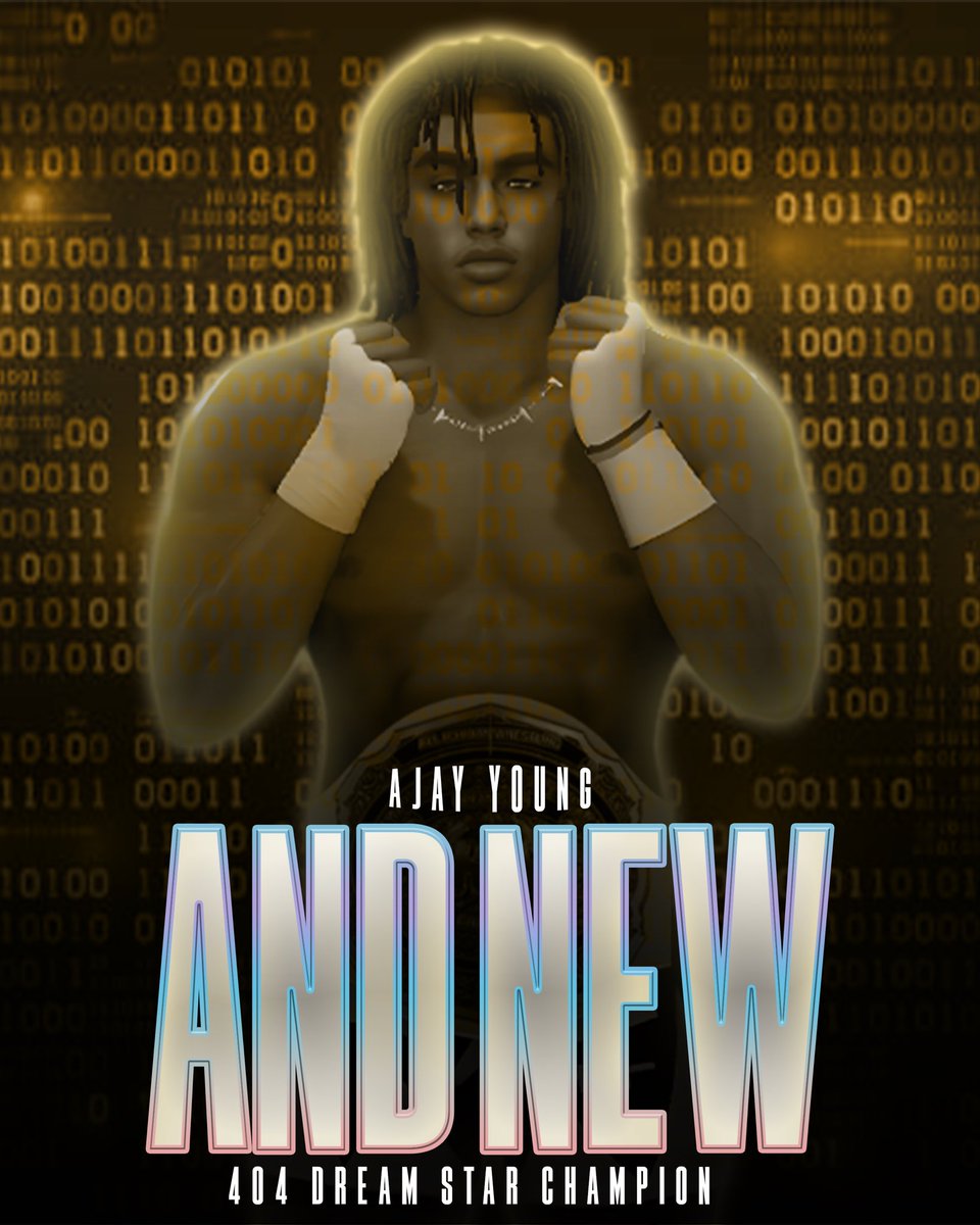 bandumresu's tweet image. #ANDNEW DREAM STAR CHAMPION “AJAY YOUNG” 

#WatchAIW