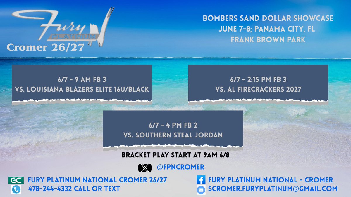 FPNCromer's tweet image. Weekend schedule!!!