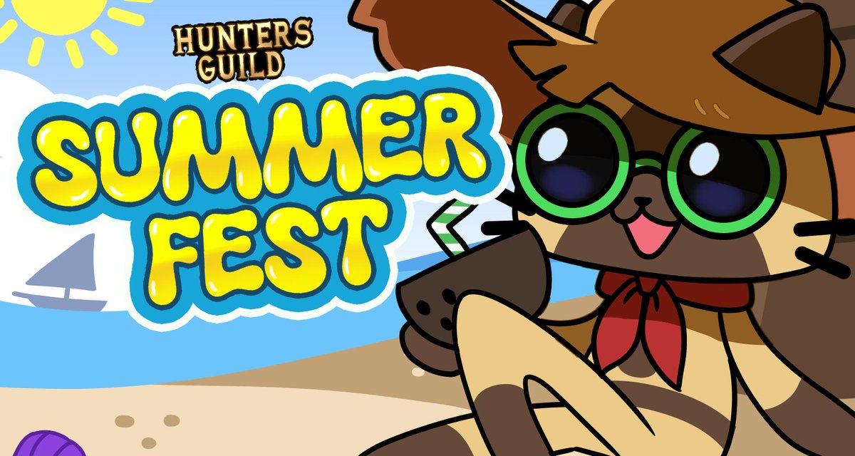 HuntersGuildRP's tweet photo. 🌊SUMMER FEST 2025 ☀️
Celebrate the Summer season! Take a break from hunting and head to Bellarosa Town! The perfect spot to swim, fish, and relax! Enjoy mini-games, seasonal rewards, and relaxing activities all event long!

#HuntersGuildRP #MHWilds #MonsterHunterOC #rpgroup https://t.co/9v92JsKDlY