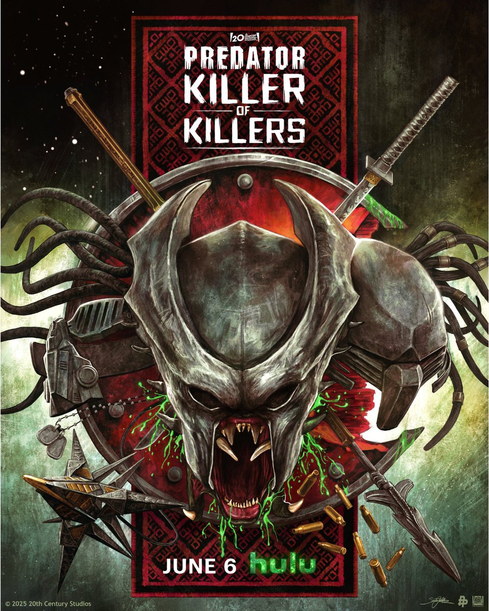 La cacería comienza.

Con el motivo del estreno de #Predator: Killer of Killers <a href="/PosterPosse/">Poster Posse</a> revela especatcular póster realizado por <a href="/SzarkaArt/">SzarkaArt</a>.

📼 #Depredador: Cazador de Asesinos
📺 #DisneyPlus
🗓 Disponible ahora
💻 moviecrazyplanet.com/?p=14013
