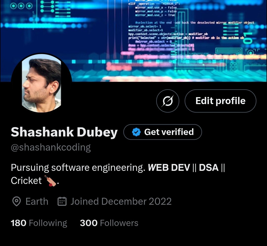 Shashank tweet media