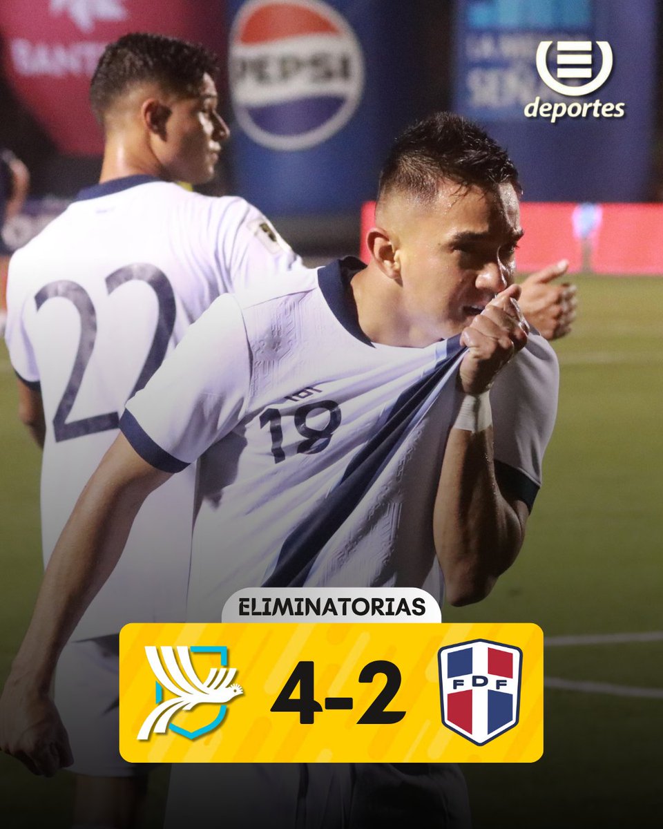 EUDeportes's tweet image. 🚨 #VamosGuate🇬🇹 | ¡GUATEMALA CLASIFICA A LA FASE FINAL! 

🇬🇹Guatemala 4-2 República Dominicana🇩🇴: Óscar Santis (5, 59 y 61) y Nicolás Samayoa (52) / Dorny Romero (16) y Heinz Morschel (35). 

Radio en línea 🎙️📻📱👉 goo.su/IxGI
