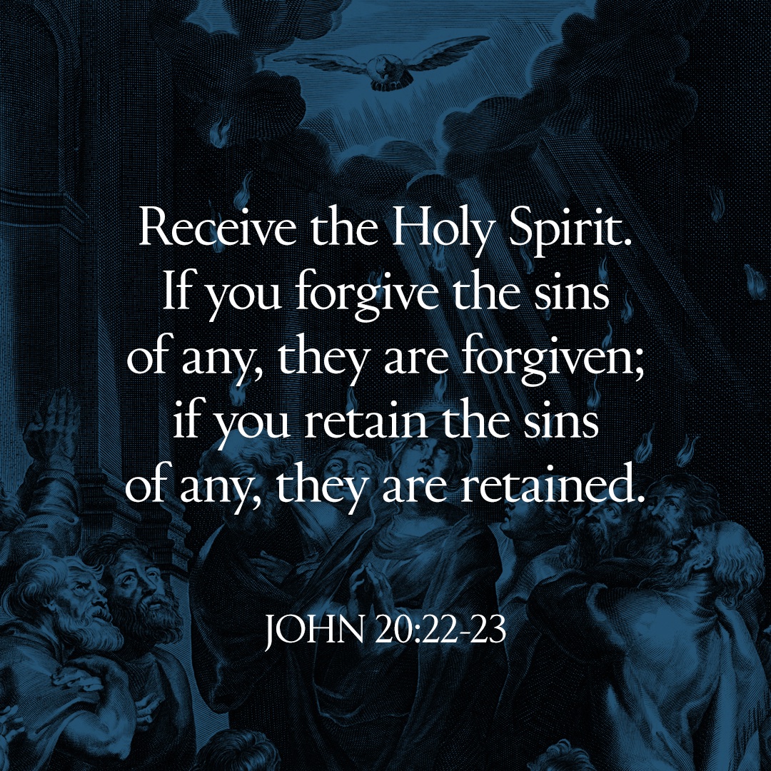 saintpaulcenter's tweet photo. As God fashioned the first man out of dust and filled him with His Spirit (Gen 2:7), in today's Gospel we see the New Adam become a "life-giving spirit" (1 Cor 15:45), breathing new life into the Apostles.
#stpaulcenter #sunday #gospel #reflection #pentecost #breakingthebread https://t.co/F4iVw7vf8N