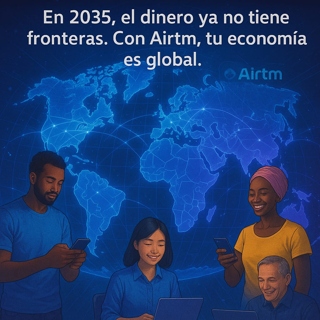 mundocripto963's tweet image. 🌍 En 2035, el dinero ya no tendrá fronteras.

Con Airtm, el mundo estará más conectado, más libre y más justo.

Tu economía, tus reglas.
#GetPaidBetter
#SpendAnywhere
@airtminc