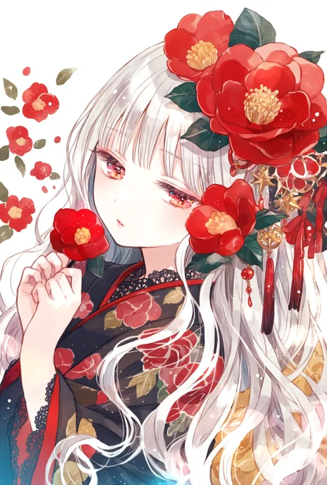 君想う紅椿