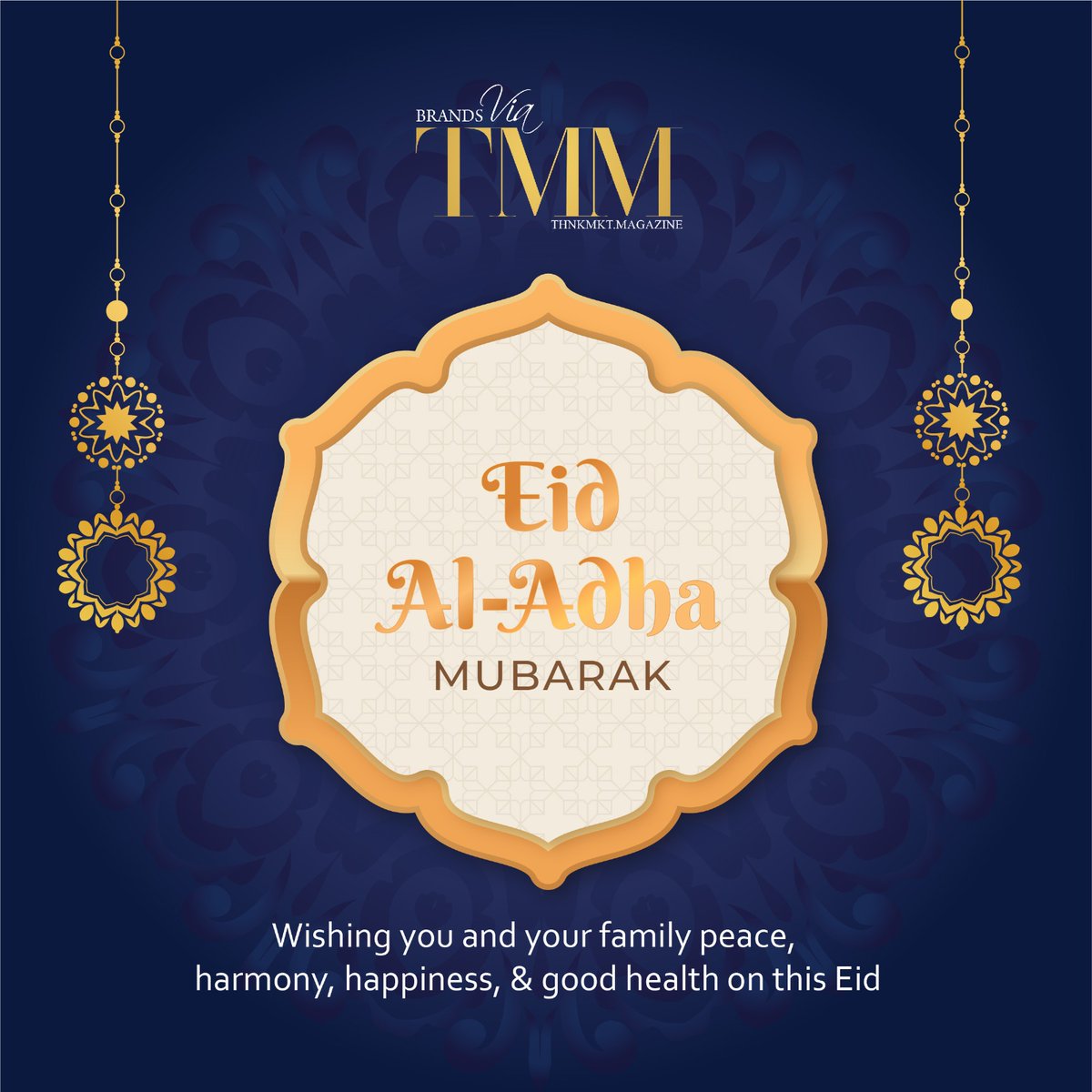 tmmindiaa's tweet photo. Wishing you and your loved ones a day filled with peace, love, and lots of good food.

May this Eid al-Adha bring happiness, health, and togetherness into your life. 

#EidAlAdha  #EidMubarak  #TMMIndia #FestivalVibes #CelebrateTogether https://t.co/SF5Sl6UI20