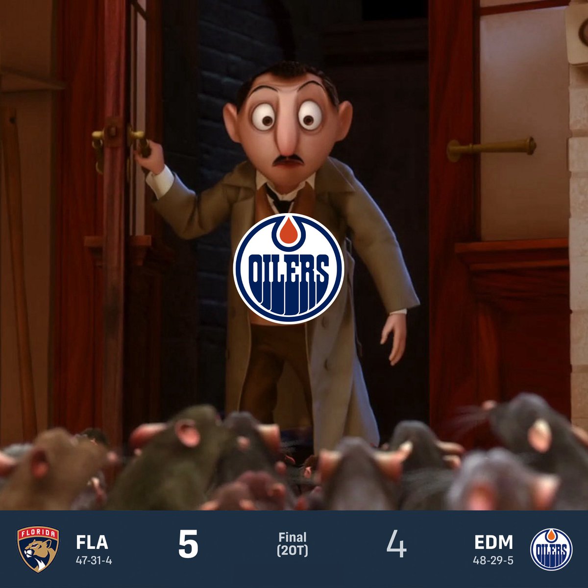 Game 3 can’t come soon enough… 🍿 

#LetsGoOilers