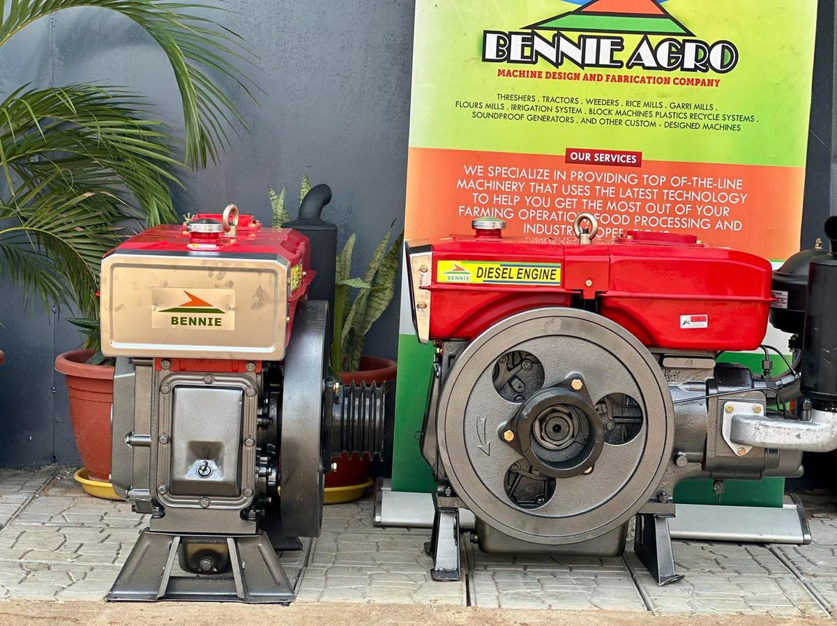 ⁃You get what you fight for not what you wish for.
⁃Action doesn’t matter without a goal.

Buy 1115 Diesel Engines from Bennie.
Available in large quantities and at good rates. 

#BennieAgroltd. +2348168338730

benniegroupng.com