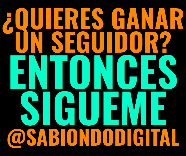 sabiondodigital's tweet photo. ✅✅ HORA DE GANAR SEGUIDORES

✅✅ DE A UNO EN UNO SE LLEGA A MILES

✅✅ COMENTA SDV Y SIGUE A TODOS LOS QUE COMENTEN

✅✅ SI TODOS NOS SEGUIMOS = TODOS GANAMOS

✅✅ UNIDOS SOMOS MAS ++++++++++++++ https://t.co/W6uh3bPiqT