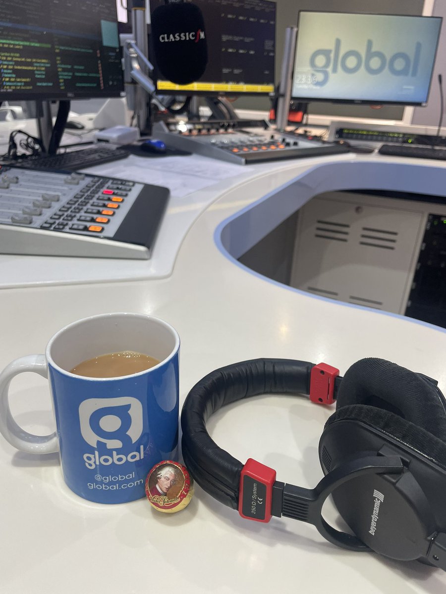 Musical treats to start the day on <a href="/ClassicFM/">Classic FM</a> 

Sat/Sun 4-7am - do join me