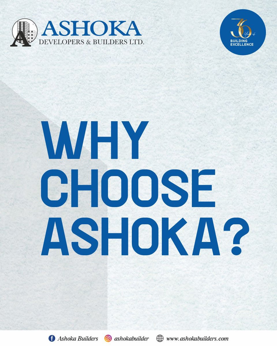 ashoka_builders's tweet photo. Why Ashoka? Because your dream deserves the best. Stay tuned to know why! Follow us for all the details.
#WhyAshoka #AshokaHomes #StayTuned #BuildingTrust #QualityLiving https://t.co/0lwCn0pi1E