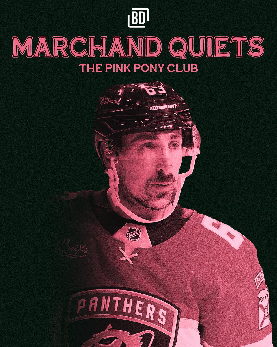 Brad Marchand’s double OT winner sends Florida back home tied. 🤫🐀