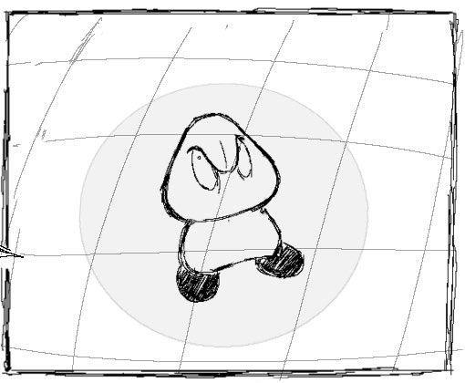 Hey, it says gullible on the ceiling— oh wait no-