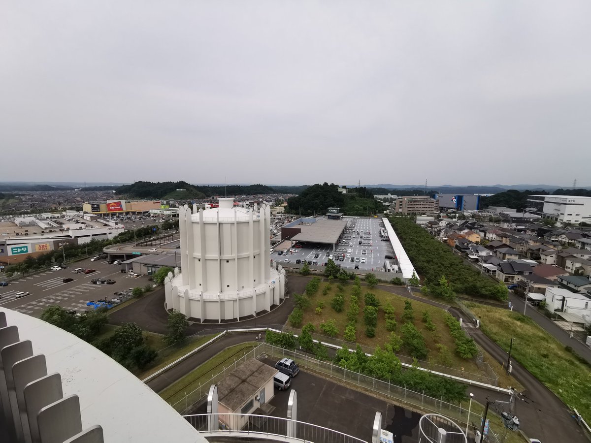 misacyomu's tweet photo. 富谷市シンフォニータワー開放中 https://t.co/JaA8DEEfCo