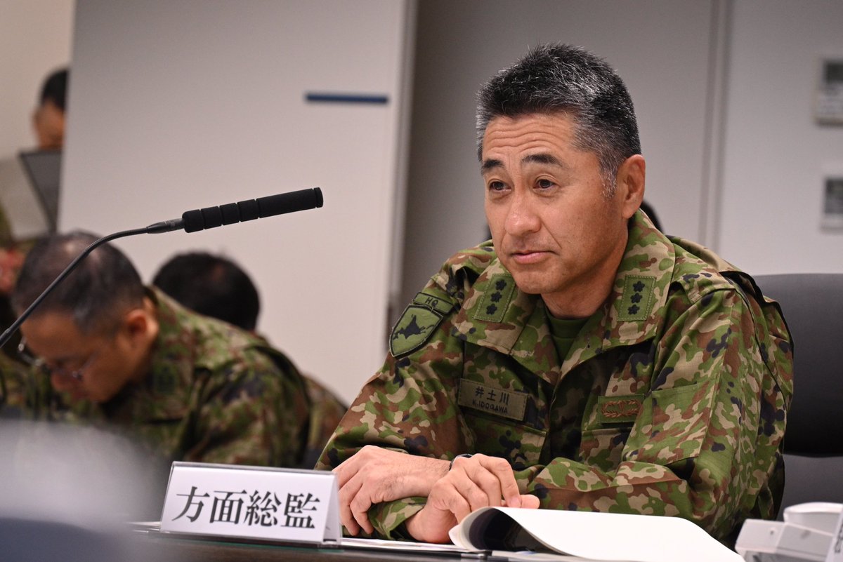 第5旅団 及び #帯広駐屯地 は、#北部方面総監（井土川 一友 陸将）の
