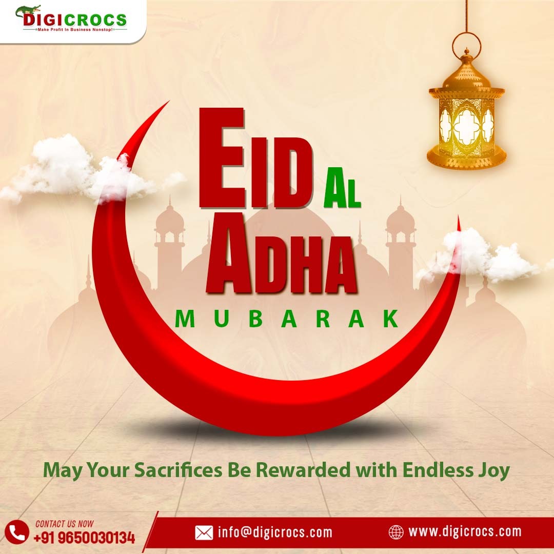 digicrocs's tweet image. Eid al-Adha Mubarak!

May the spirit of Eid al-Adha inspire compassion, gratitude, and kindness in all that you do. Sending warm wishes for joy, wellness, and serenity.

#EidAlAdha
#EidMubarak
#EidWishes
#EidBlessings
#PeaceAndProsperity
#FaithAndGratitude
#CelebrateWithGrace