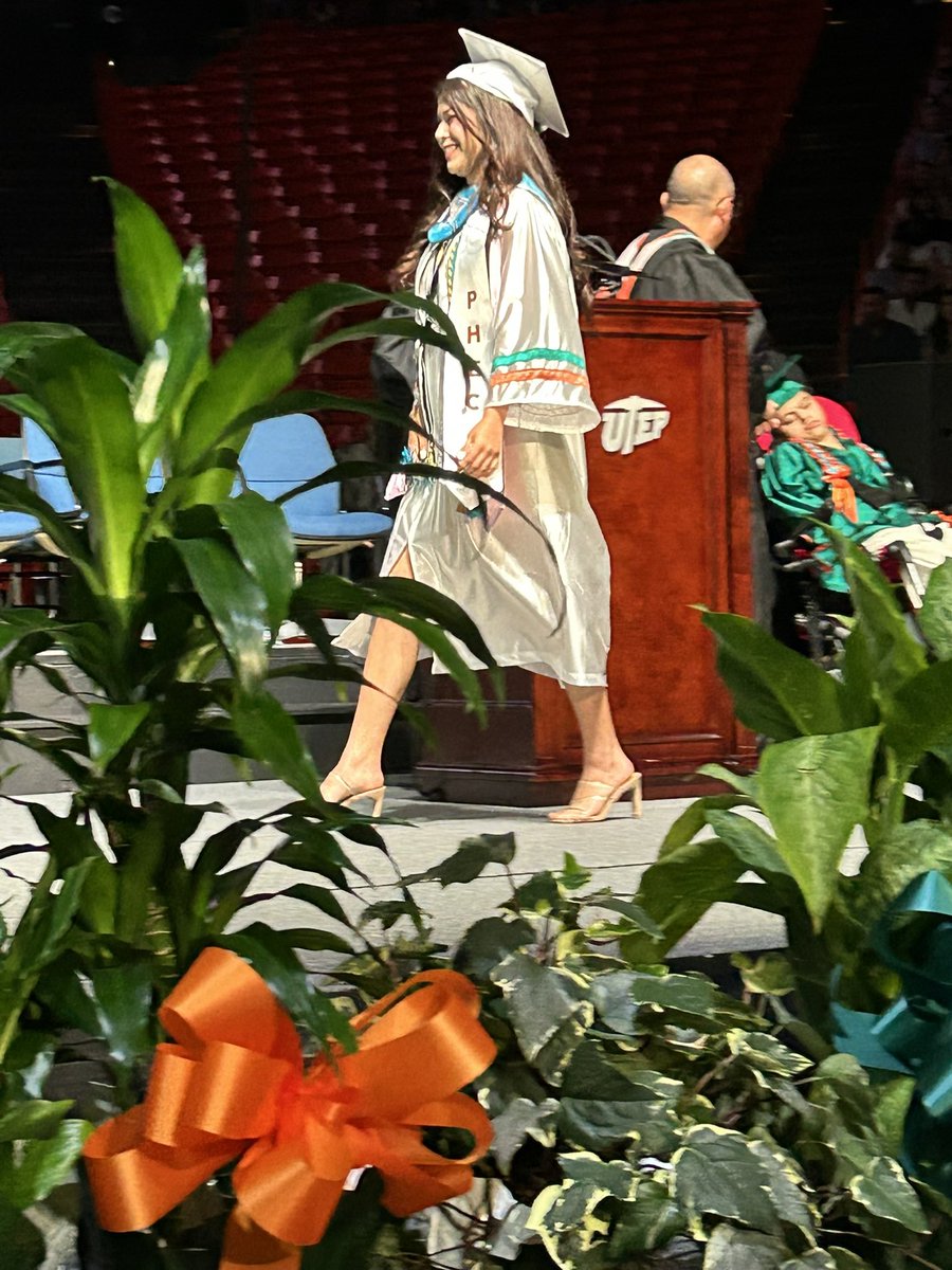 Proud moment seeing Jocelyn Saucedo, a former James P. Butler Coyote, shine as a Top 10 graduate at Pebble Hills High School! 🌟🎓 She chose a Butler Teacher as her honored educator—Ms.  Pineda!  Once a Coyote, always a Coyote! 🐾 Congratulations to Jocelyn and her family! #Top10