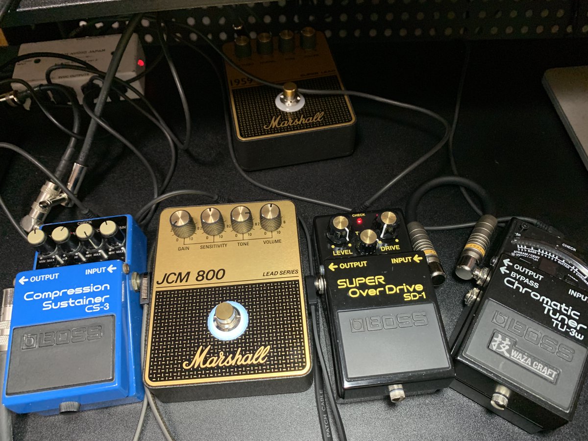 kirigirisu_gt's tweet photo. ちょっと思いつきで組んでみたボード
JCM800は色んな使い方ができる https://t.co/yNHwgN0TwI