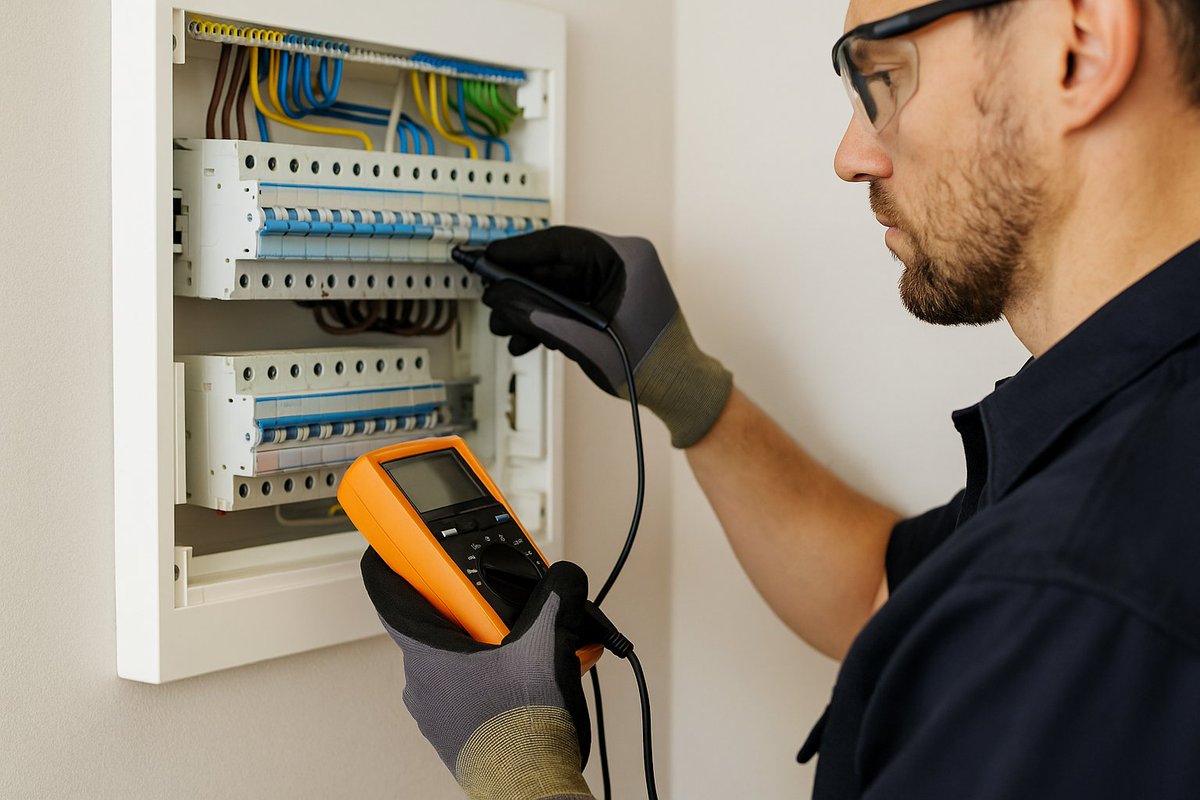 Fusebox replacement to address safety concerns and assure compliance!!! 
 
If you are a landlord with property in the #CamdenBorough, #Highgate, or #Hampstead areas,  reach us on 0800 774 7951 
 
#Electricalrewire 
#Consumerunitreplacement 
#ElectricalrewiringinLondon