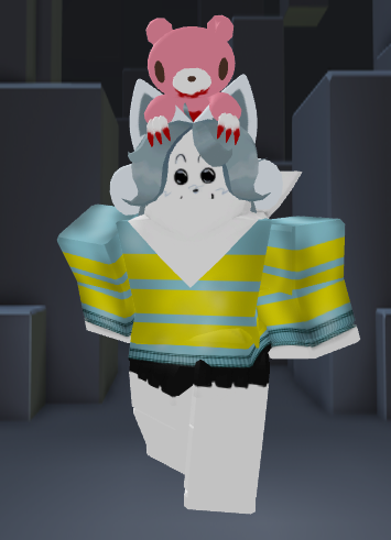 Leonomer3's tweet photo. @Sw4fty Here you go! I like gloomy bear hehe, also the tact outfit has earings but they're supposed to look like this. 6C57F0, 6C580E, 6C5812, 6C5817 https://t.co/Sd85TeIkEA