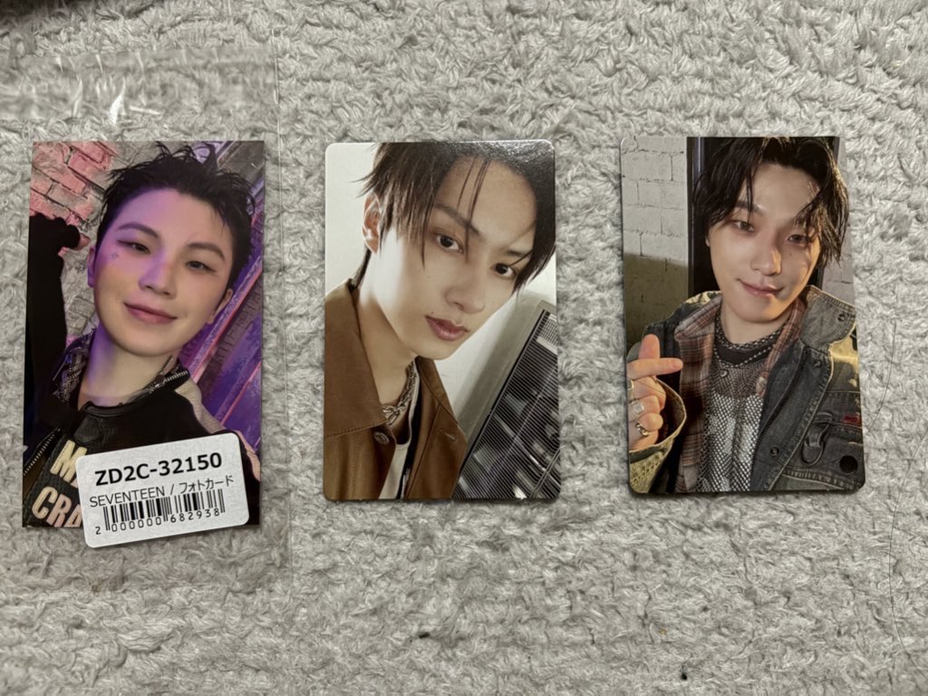 wonseoksun97's tweet photo. SEVENTEEN セブチ トレカ ユニバ 特典 交換

譲 ジュン ウジ ディノ

求 ドギョム

特典↔特典
封入↔封入

なんでも検討します
郵送📮
お気軽にお声掛けください🙇🏻‍♀️ https://t.co/5QL4N6p7sK