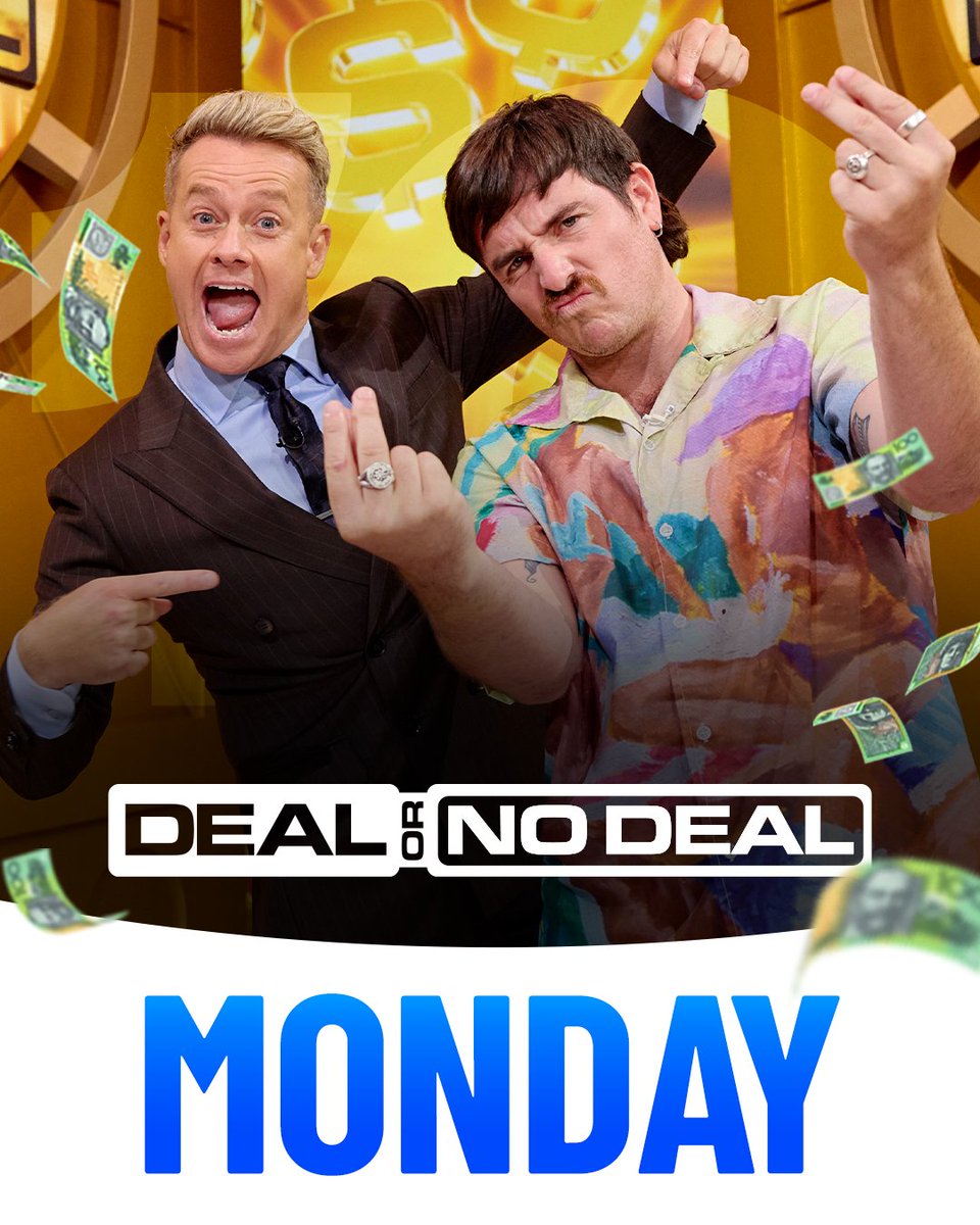 Channel10AU's tweet image. The Inspired Unemployed Impractical Joker is set to take on The Banker!
Will Dom Littrich win big for a cause close to his heart? 💙
#DealOrNoDealAU | 6.00 Monday on @Channel10AU and 10 Play