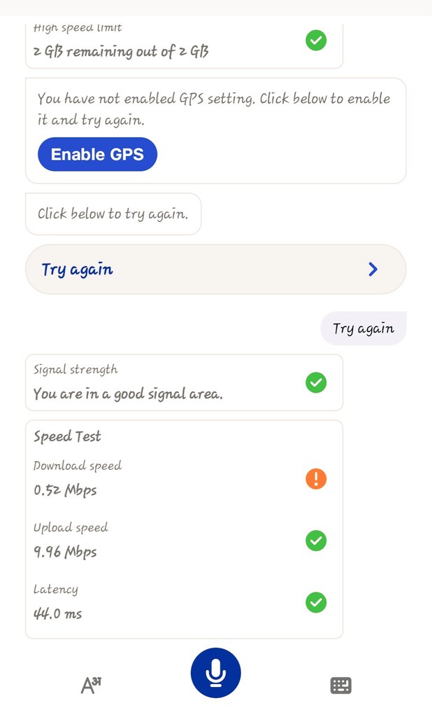 mansuriyaparth's tweet photo. I am so many companies but @JioCare dose not take any action such a worst service #mukeshambani #jio i dont know whay jio say 5g this is not 5g this is 3g... https://t.co/PzPgnyhkIV