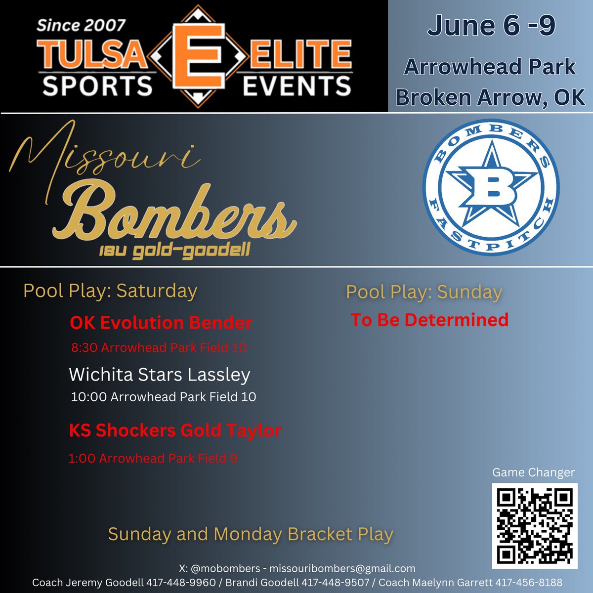 Lets get some games in tomorrow!!
<a href="/CrowderSoftball/">Crowder softball</a> <a href="/Gorilla_SFB/">Pitt State Softball 🥎</a> <a href="/BCCSoftball/">Barton Softball</a> <a href="/BryanKHoward1/">Bryan K. Howard</a>