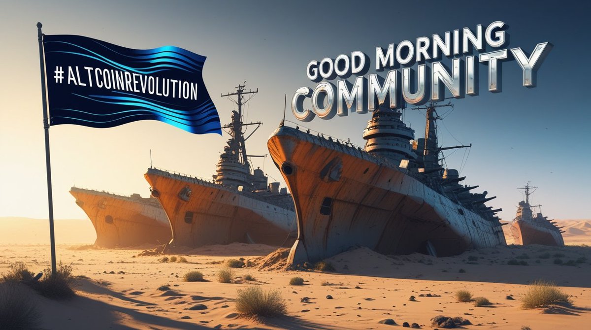 Altcoin (@altcoin_atc) on Twitter photo Good morning, #AltcoinRevolution fam! ☀️
A new day, a new chance to push the revolution forward.
Let’s keep building, sharing, and growing together 💪
Drop a ☕ if you're ready to shill today!
#AltcoinTakeOver #TogetherStrong #Solana #Memecoin Good morning, #AltcoinRevolution fam! ☀️
A new day, a new chance to push the revolution forward.
Let’s keep building, sharing, and growing together 💪
Drop a ☕ if you're ready to shill today!
#AltcoinTakeOver #TogetherStrong #Solana #Memecoin