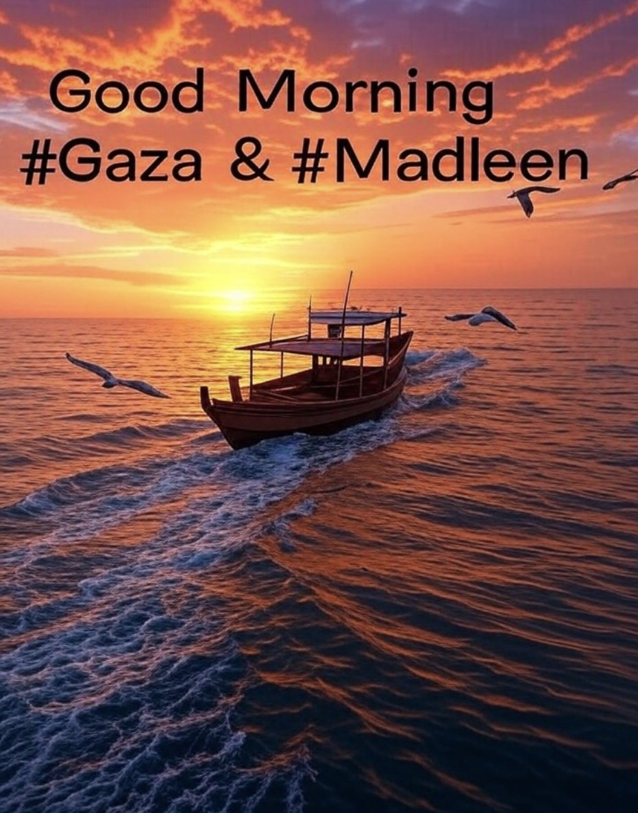#GazaGenocide -Enabler 👉🏾ÖVP - GRN 🇦🇹 BuReg. (@karim_akramovic) on Twitter photo <a href="/GazaFFlotilla/">Freedom Flotilla Coalition</a> <a href="/USBOATTOGAZA/">US BOAT TO GAZA</a> <a href="/CanadaBoatGaza/">Canada Boat to Gaza</a> <a href="/ShiptoGazaSE/">Ship to Gaza Sweden</a> <a href="/ICBSOFGAZA/">ICBSG | اللجنة الدولية لكسر الحصار عن غزة</a> <a href="/PSA_SouthAfrica/">Palestinian Solidarity Alliance</a> <a href="/thiagoavilabr/">Thiago Ávila | Gaza Freedom Flotilla</a> <a href="/PFPalestine/">Plateforme Palestine</a> <a href="/GFFAusGroup/">Free Gaza Australia</a> <a href="/mycarehq/">MyCARE</a> <a href="/GretaThunberg/">Greta Thunberg</a> #Gaza has captured the hearts of millions.
Gaza is no longer just the homeland of Palestinians, but also the home of millions of people worldwide who stand in solidarity, fighting for a just cause.
#Madleen carries no weapons, but the unwavering will to break the blockade <a href="/GazaFFlotilla/">Freedom Flotilla Coalition</a> <a href="/USBOATTOGAZA/">US BOAT TO GAZA</a> <a href="/CanadaBoatGaza/">Canada Boat to Gaza</a> <a href="/ShiptoGazaSE/">Ship to Gaza Sweden</a> <a href="/ICBSOFGAZA/">ICBSG | اللجنة الدولية لكسر الحصار عن غزة</a> <a href="/PSA_SouthAfrica/">Palestinian Solidarity Alliance</a> <a href="/thiagoavilabr/">Thiago Ávila | Gaza Freedom Flotilla</a> <a href="/PFPalestine/">Plateforme Palestine</a> <a href="/GFFAusGroup/">Free Gaza Australia</a> <a href="/mycarehq/">MyCARE</a> <a href="/GretaThunberg/">Greta Thunberg</a> #Gaza has captured the hearts of millions.
Gaza is no longer just the homeland of Palestinians, but also the home of millions of people worldwide who stand in solidarity, fighting for a just cause.
#Madleen carries no weapons, but the unwavering will to break the blockade