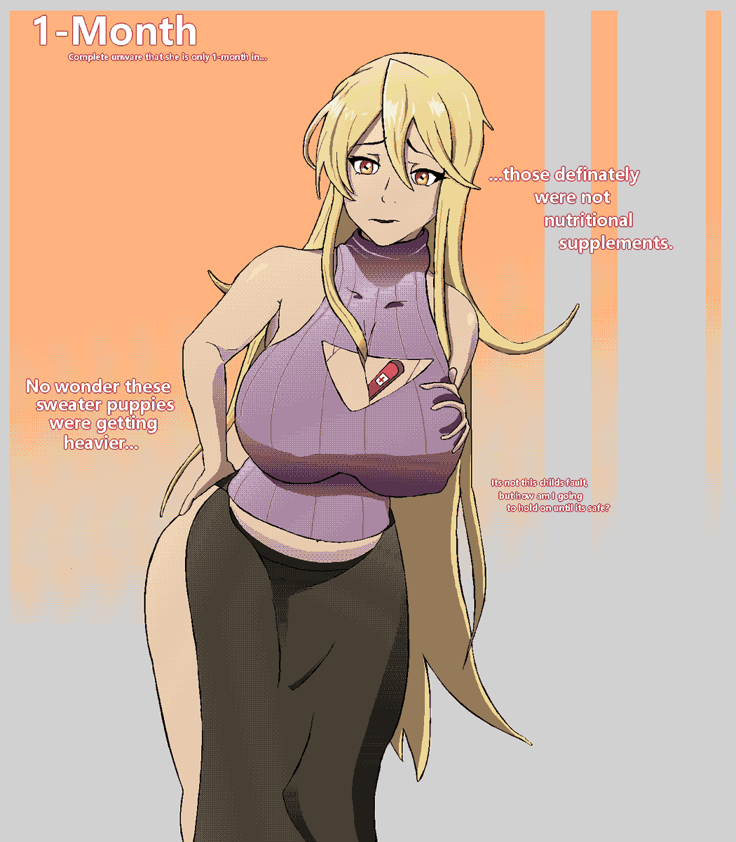 Pixel_Lunatic's tweet photo. Thank you all for 1000+ follows across all platforms!

To celebrate, youve unlocked a progression sequence for Shizuka Marikawa~

Page 1~2 are available today, and pages 3+ will be finished next week! Who knows, maybe there will be a sneak peak of another sequence...

Nude, Stretch Mark, and X-Ray alts can be found on the Big P site!

*Page 2 in comments below!